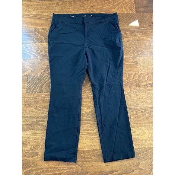 Torrid Trouser Straight Deluxe Stretch Mid-Rise Pant Deep Black Plus Sz 20 - Picture 2 of 8